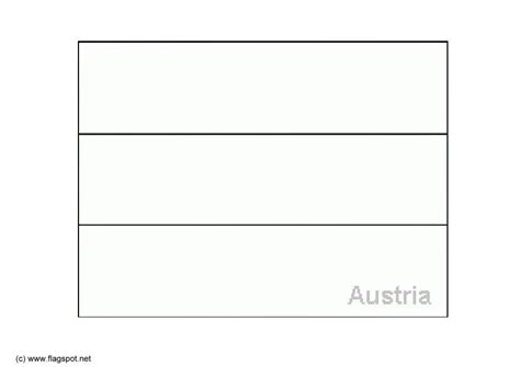 Austria Flag Coloring Pages - Learny Kids