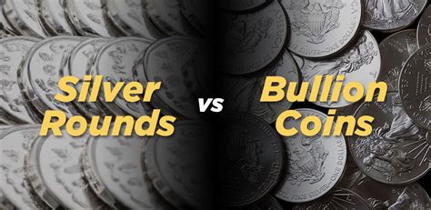 Silver Rounds vs Bullion Coins: What’s the Difference Between These ...