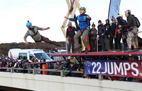 22 Jumps “Parachuting With Purpose” at Bridge Day | News ...