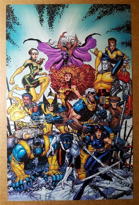 X-Men Giant Sized Special 100 Marvel Comics Poster by Arthur Adams