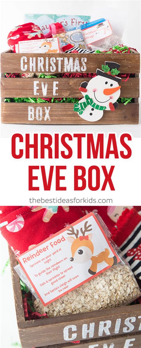 Christmas Eve Box - DIY Ideas and Free Printables