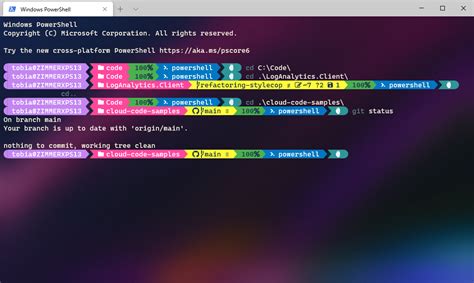 Making Windows Terminal look awesome with oh-my-posh and new fonts.