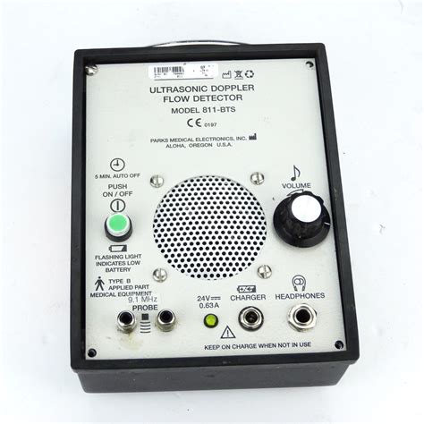 Parks Medical Electronics Ultrasonic Doppler Flow Detector 811-BTS 9.1 MHz - CHD Medical