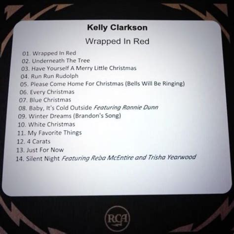 Wrapped In Red: Kelly Clarkson Reveal Details Of her new album