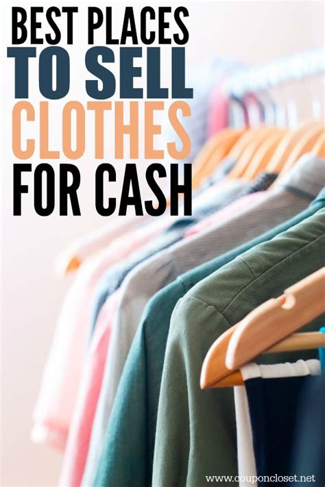 Best Places to Sell Clothes for Cash - One Crazy Mom