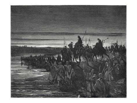 Giclee Painting: Moses Leads the Israelites across the Red Sea, 24x18i in 2021 | Gustave dore ...