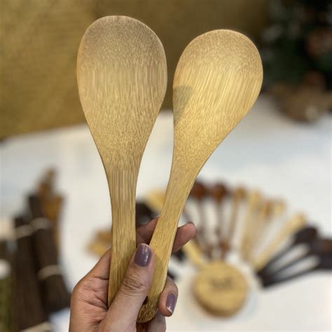 Bamboo Rice Spatula – Suria Green