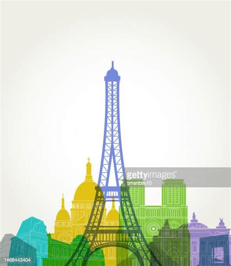 Paris La Defense Skyline High Res Illustrations - Getty Images