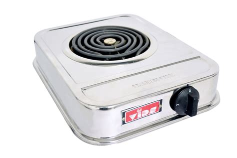 Silver Stainless Steel Electric Coil Stove, Model Name/Number: 2000 Watt Ss, Size: 38 X 30 X 9 ...