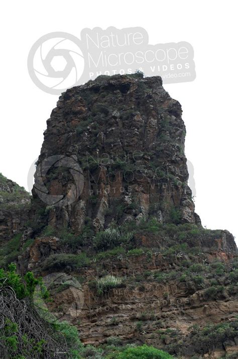 Volcanic neck. Tenerife. Canary Islands. Spain - Volcanic neck ...