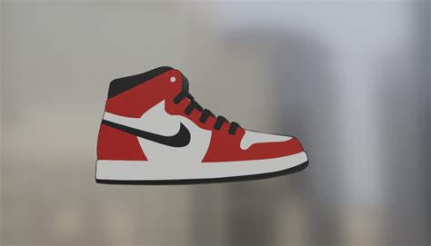 STL file Nike Air Jordan 1・Template to download and 3D print・Cults