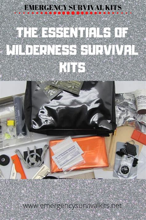 Essentials of Wilderness Survival Kits | Emergency Survival Kit