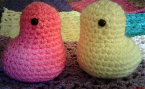 Amigurumi Easter Peeps | Curly Girl's Crochet Etc.