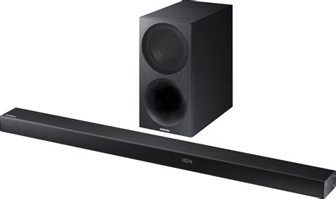 Customer Reviews: Samsung 3.1-Channel Soundbar System with 7" Wireless Subwoofer Black HW-M550 ...