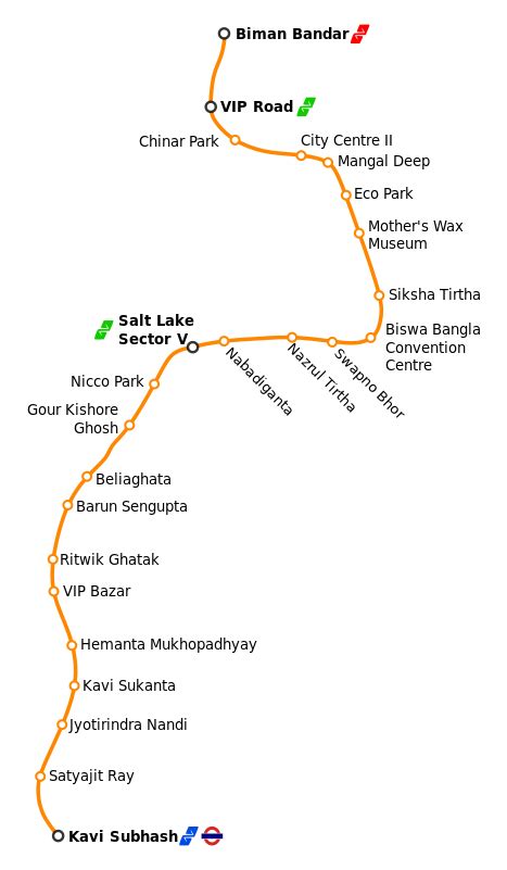 𝐊𝐨𝐥𝐤𝐚𝐭𝐚 𝐌𝐞𝐭𝐫𝐨 𝐋𝐢𝐧𝐞 6 - New Garia Airport Metro, Orange Line