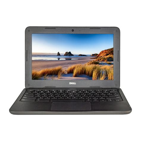 Dell Chromebook 3180, 1.60 GHz Intel Celeron, 4GB DDR3 RAM, 16GB SSD Hard Drive, Chrome, 11.6 ...