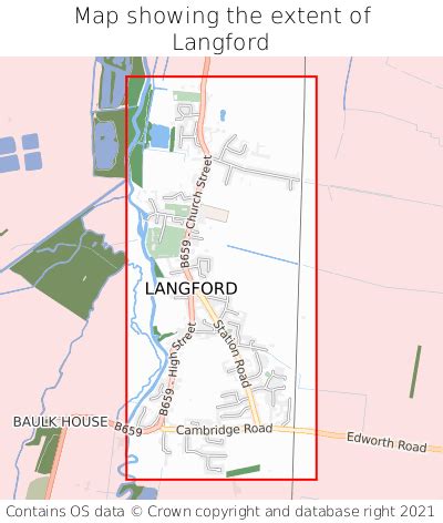 Where is Langford? Langford on a map