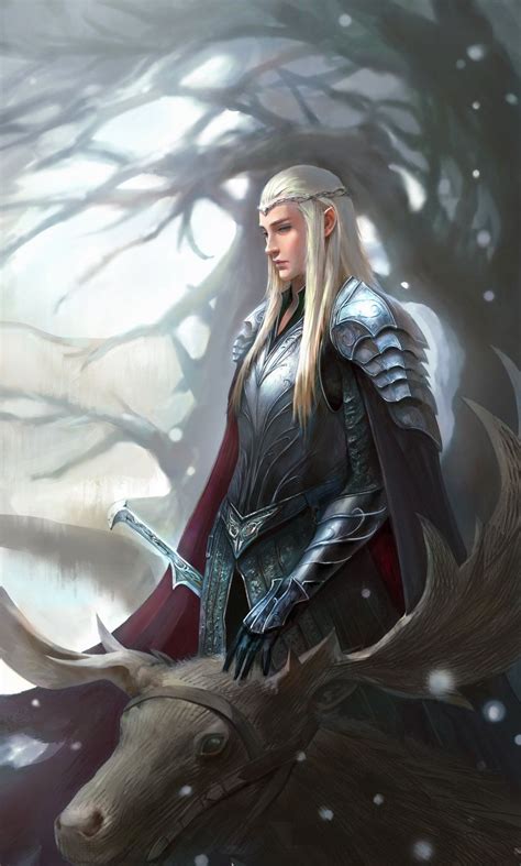 The Hobbit - Thranduil, Anima 08 | Thranduil, The hobbit thranduil, Elves fantasy