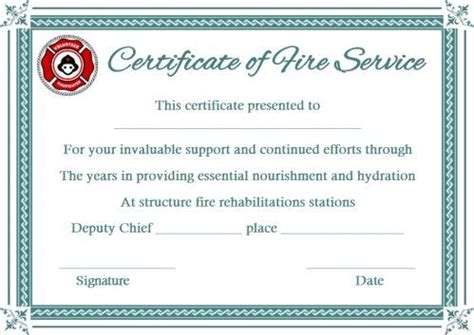 Fire Safety Certificate: 10+ Safety Certificate Templates - Template Sumo | Training certificate ...