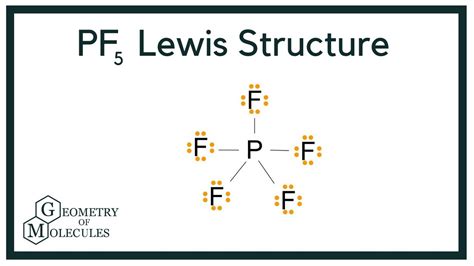 PF5 Lewis Structure (Phosphorus Pentafluoride) - YouTube