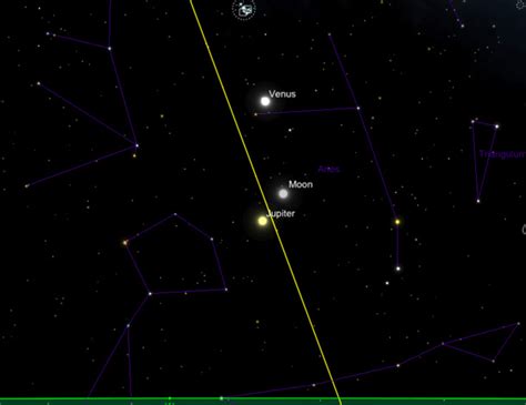 Space Alert: Moon, Venus, Jupiter Alignment Tonight