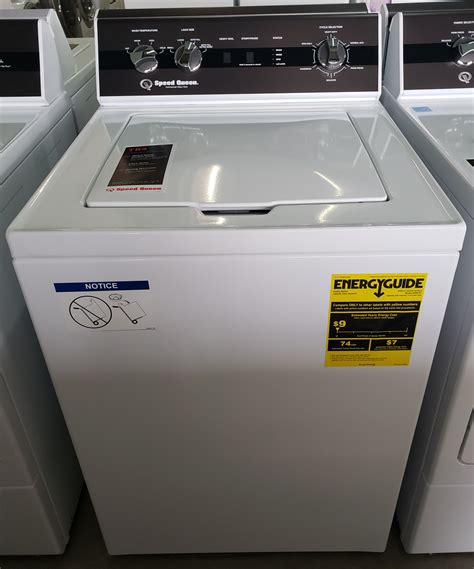 NEW Speed Queen TR5 TR5003WN Ultra-Quiet Top Load Washer with Speed ...