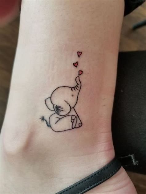 Rich Small Elephant Tattoos - Small Elephant Tattoos - Small Tattoos ...