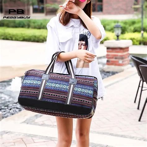 Women Shoulder Bag Canvas Handbags Large Capacity Travel Bag Female Fashion Big Clutch Tote 2018 ...