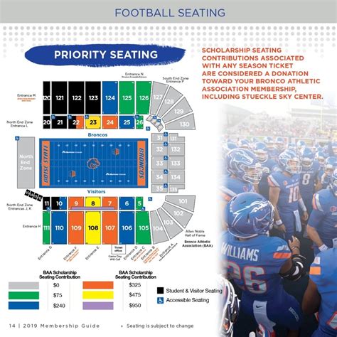 Boise State Football Stadium Seating Chart - Stadium Seating Chart