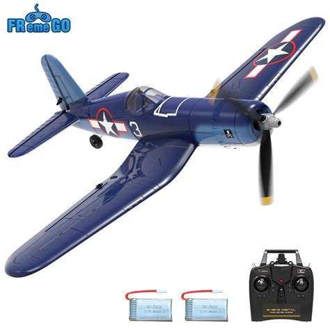 New F4U Corsair RC Plane 4CH 400mm Wingspan One-Key, 47% OFF