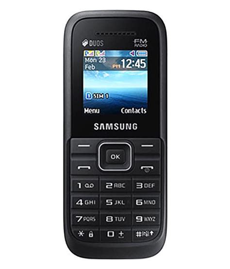 Best Deal on Samsung Guru Dual sim with 6 Months Warranty in Black color at 6% Off on Snapdeal ...