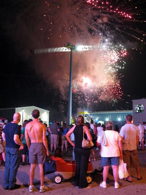 Friday Night Fireworks, Boardwalk, Wildwood, New Jersey, July 24, 2009