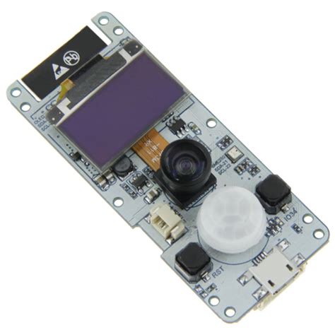 TTGO T-Camera is an ESP32 CAM Board With OLED and AI Capabilities. - Electronics-Lab