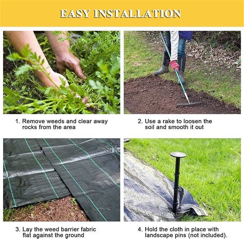 Lawn Weed Barrier, Ground Cover Membrane with 30 | Ubuy Philippines