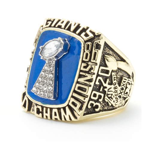 NFL 1986 NEW YORK GIANTS SUPER BOWL XXI WORLD CHAMPIONSHIP RING Replic ...