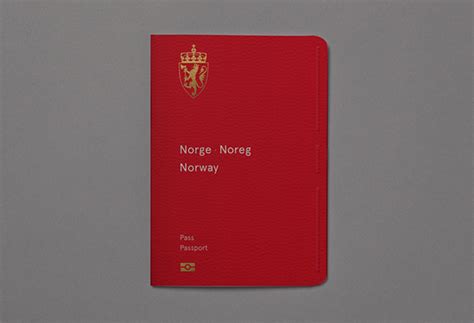 Design proposal for Norway's new passport :: Behance