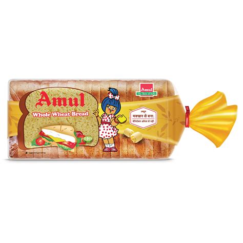 Amul Butter Whole Wheat Bread | Amul - The Taste Of India :: Amul - The ...