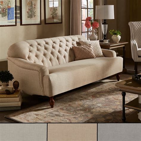 Linen Sofa Set | Baci Living Room