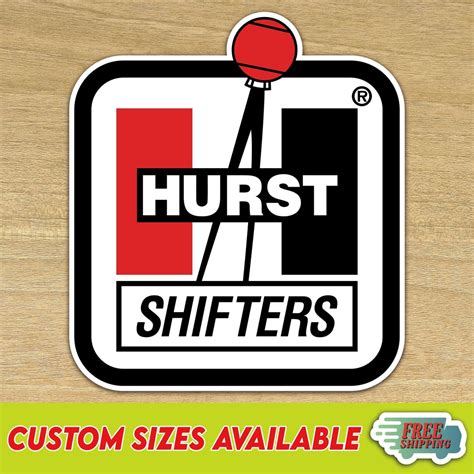 Hurst Shifters Logo Vinyl Decal Sticker multiple Sizes free Shipping - Etsy