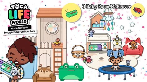 Baby House Makeover | Makeover Part 2 | Toca Boca | NecoLawPie - YouTube