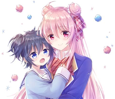 Happy Sugar Life: Shio and Satō HD Wallpaper by にゃー