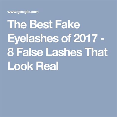 7 Types of Fake Lashes for Experts and Newbies Alike | Best fake ...