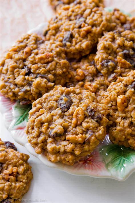 Irish Raisin Cookies R Ed Cipe - Oil-Free Crispy Oatmeal Raisin Cookies (Vegan + GF) | Recipe ...