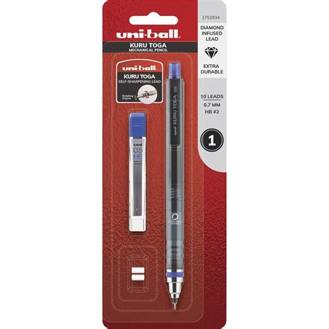 uni-ball, UBC1751934, KuruToga Mechanical Pencil, 0.5 mm Starter Set - Walmart.com - Walmart.com