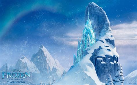 Icecastle in Frozen wallpaper | other | Wallpaper Better