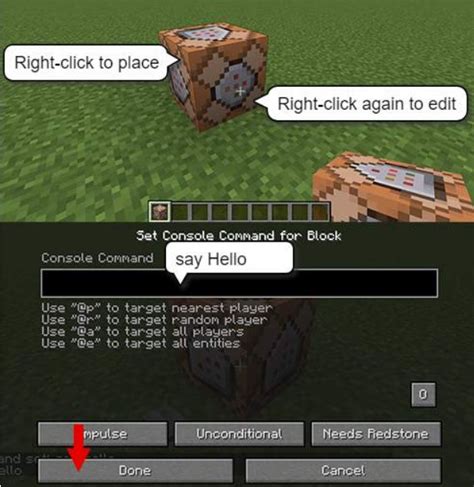 Minecraft Command Block Codes