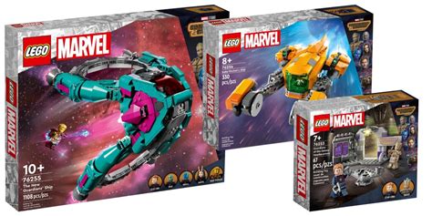 LEGO Guardians of the Galaxy Volume 3 sets landing in April