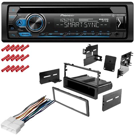 KIT2502 Bundle with Pioneer Bluetooth Car Stereo and complete Installation Kit for 1998-2001 ...