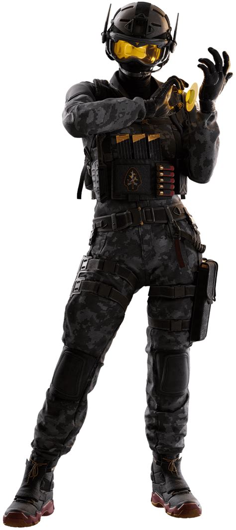 Solis full-body render : r/Rainbow6