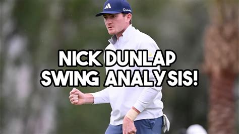 Nick Dunlap Swing Analysis! - YouTube